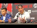 JUAN MACIAS MONTIEL IMMEDIATE REACTION AFTER A TOUGH LOSS VERSUS JERMALL CHARLO