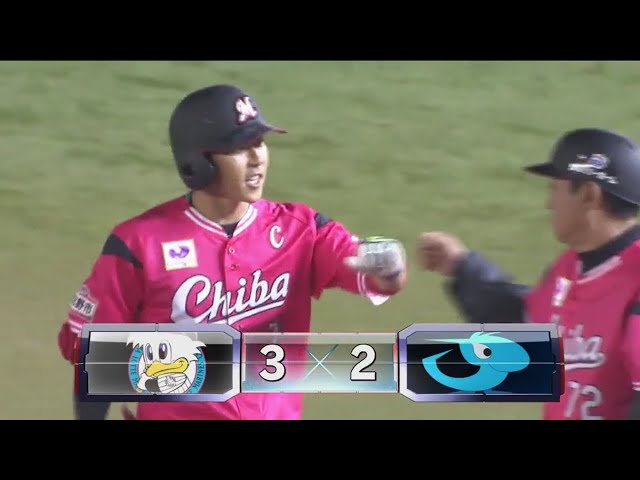 【3回裏】マリーンズ・鈴木も続いた!! 連続タイムリーで勝ち越し!! 2017/6/8 M-D