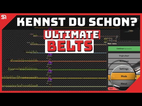 ULTIMATE BELTS | Factorio Mod | Deutsch