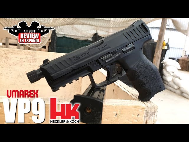 Vídeo relacionado con Umarex H & K Cargador HK VP9 VFC Gas Blowback Adulto Unisex, Negro, Talla única