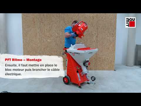 Machine à projeter PFT RITMO L – Présentation et montage