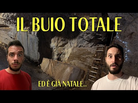 PROVIAMO il BUIO TOTALE della CAVA d'ONICE - APUANE ABBANDONATE