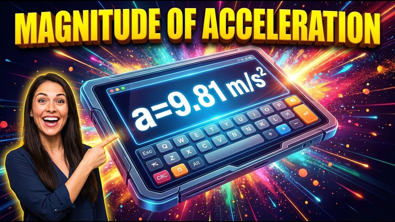 Magnitude Of Acceleration Interactive Calculator