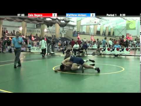 97 KG Cole Rogers vs  Matthew Idelson
