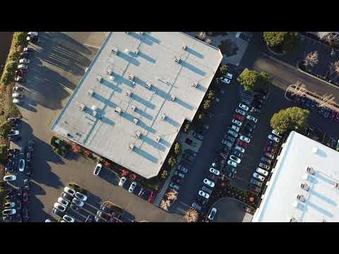 Tesla: Fremont Delivery Center - 4k Drone Flyover 12-21-17