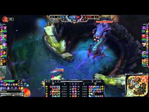 bard ult on dyrus when he ulting