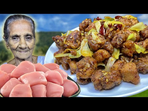 Garlic Pepper Chicken Fry