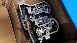 Getting KLR 650 Head Ready to Ship Out for Eagle Mike 685 Big Bore - Head and Cylinder Refurb