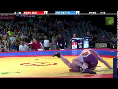 75 KG Finals - Andy Bisek (Minnesota Storm) vs. Jon Anderson (Army WCAP)