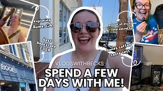 Vlog #395| Spend a few days with me! Exploring Rome, GA, Wrist Updates & Bones Coffee Tasting!