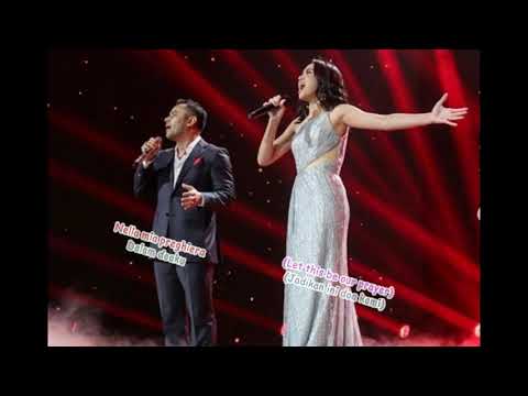 Lyodra dan Judika - The Prayer (Lirik) _ Terjemahan Indo