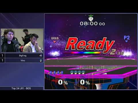 CT GamerCon 2 SSBM - BigFoig (Falco) vs. Vino (Marth) - Melee LR1