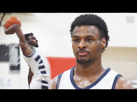 Bronny James Senior Year DEBUT for Sierra Canyon Goes into OVERTIME