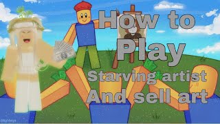 HOW TO PLAY STARVING ARTIST AND SELL ART ( ON IPAD)
