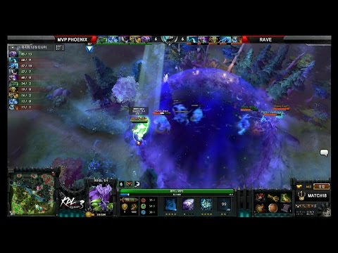 [3.Sep] KDL Tier 1 : 2set MVP Phoenix vs Rave -DOTA2,EsportsTV