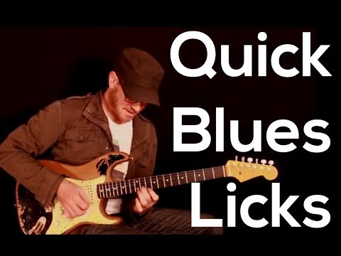 Blues Guitar - Quick Blues Lick #2