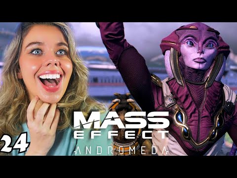 THE MOSHEA RETURNS TO AYA! Mass Effect: Andromeda Blind Playthrough - Part 24