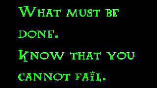 Ministry of Magic - The Hero Lyrics