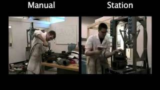 Capstone Turbocharger Disassembly Machine