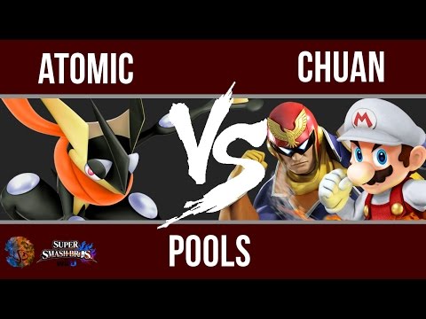 SD City IV -  SVG | Atomic (Greninja) vs. Chuan (Captain Falcon, Mario) (Pools)
