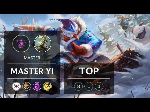 Master Yi Top vs Heimerdinger - KR Master Patch 9.3