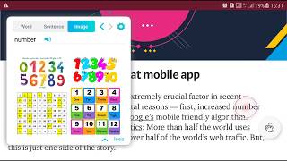 Bubble Dictionary demo