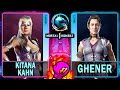 MK1 Kitana Kahn SINDEL VS Ghener LI MEI Mortal Kombat 1 4K 60ᶠᵖˢ