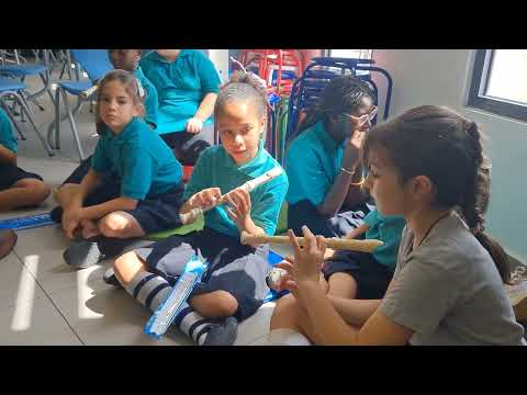 Music is everywhere! PYP Year 5 Eagles Practice Recorders