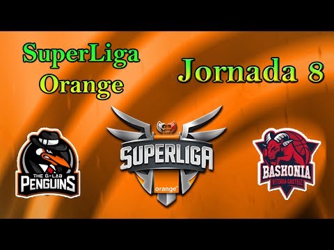 SuperLiga Orange Jornada 8 The G-Lab Penguins vs ThunderX3 Baskonia - Las Mejores Jugadas.