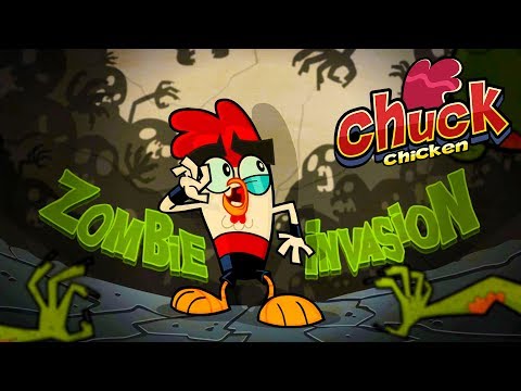 Chuck Chicken TV Series - Zombie Invasion - Cartoon show