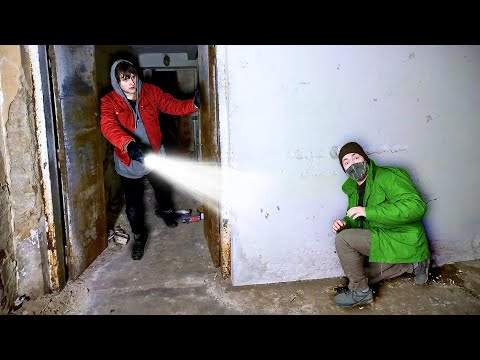 CHOWANY NOCĄ W OPUSZCZONYM MŁYNIE! - Rusty URBEX