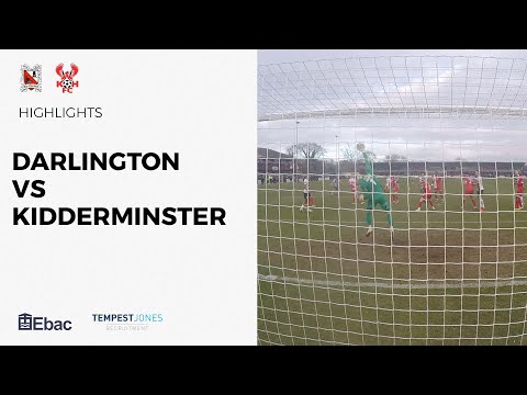 Darlington 0-0 Kidderminster Harriers - National League North - 2022/23