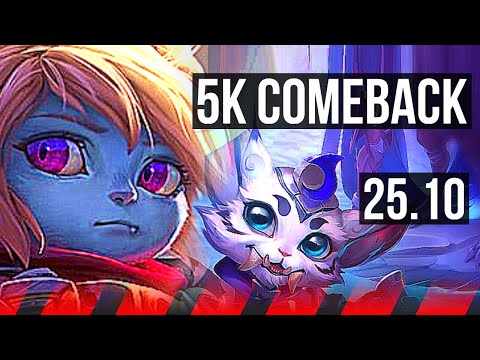 POPPY vs GNAR (TOP) | 5k comeback | KR Master | 25.10