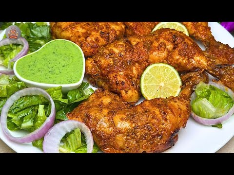 Perfect Tandoori Chicken Recipe Without Oven | iFood Mania
