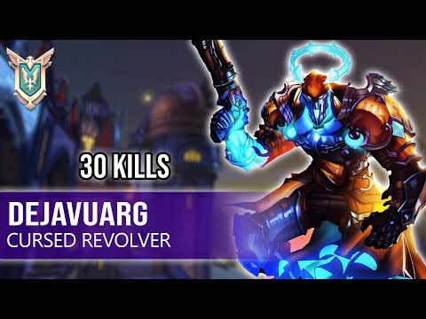 30 Kills DejavuArg Androxus Paladins Competitive (Master) CURSED REVOLVER