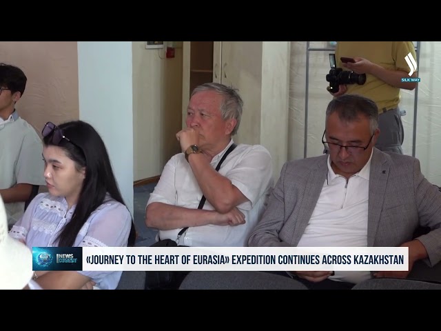 «Avrasya'nın Kalbine Yolculuk» uluslararası seferi Kazakistan Turuna devam ediyor