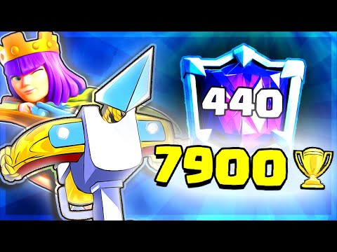 How I finished TOP 500 in the world with X-bow - Clash Royale