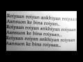 Farhan Saeed Roiyaan (Lyrics)