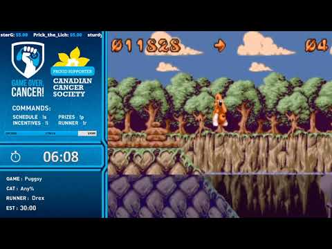 Game Over, Cancer! 2020 - Puggsy (Any%) [Drex] 27:19