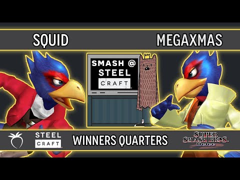 SteelCraft GG 2 - Squid (Falco) VS MegaXmas (Falco) - SSBM - Winners Quarters