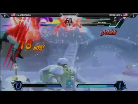UMVC3 NorCal Regionals 2015 Grand Final Justin Wong vs Tempo Chris G