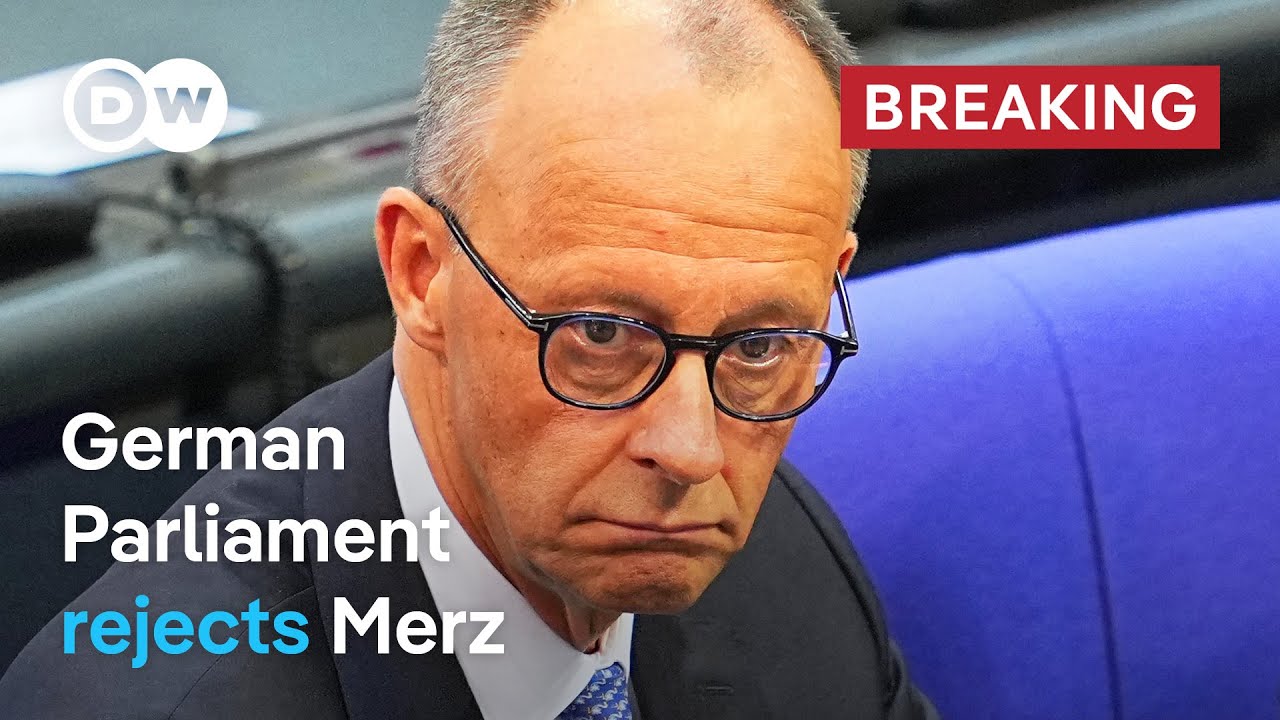 Friedrich Merz fails to secure majority in first round of the German Chancellor election | DW News