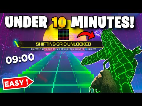 How To Complete Get High Run In Under 10 Minutes! (Shifting Grid Camo Fast in Get Higher MW3 Event)