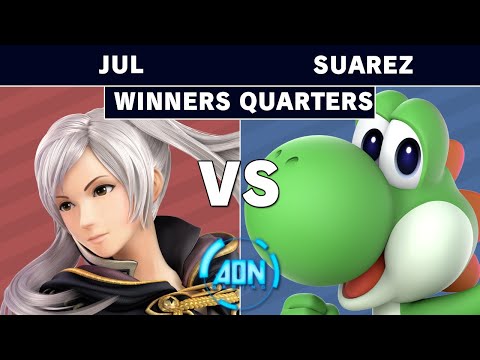 AON Ultimate #048 - 3D  Jul (Robin) Vs Suarez (Yoshi) Winners Quarterfinals - Smash Ultimate