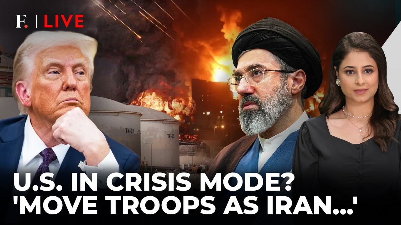 Iran Blitz Forces Superpower US To Withdraw? Pentagon Mulls Shifting Bases | Firstpost Live