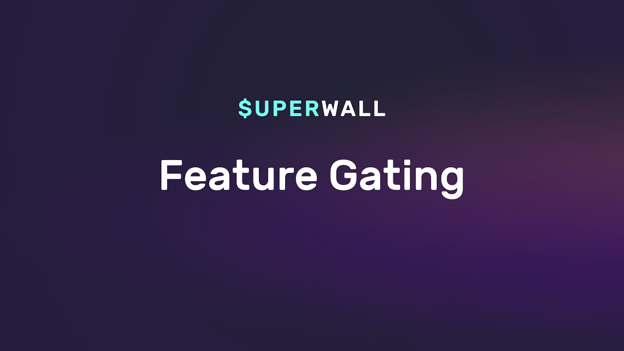Understanding Feature Gating
