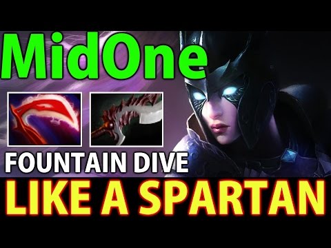 MidOne Phantom Assassin- Dota 2: Like A Spartan @ 29Kills [Fountain Dive]
