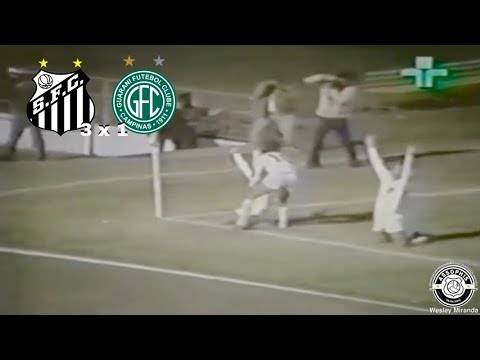 Santos 3 x 1 Guarani - 16/06/1979 - Narração José Silvério - Meninos da Vila x Campeão Brasileiro 78