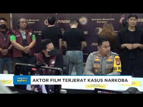 POLRES JAKBAR UNGKAP KASUS PENYALAHGUNAAN NARKOBA YANG JERAT PUBLIK AKTOR AA