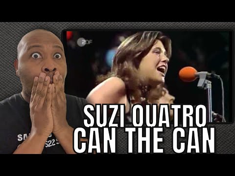 First Time Hearing | Suzi Quatro - Can The Can Reaction